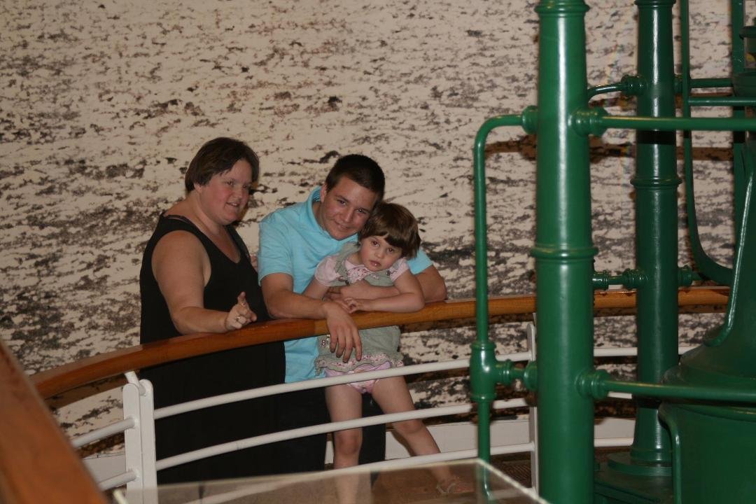 Richard Downs' album, Mainers'Museum With my family