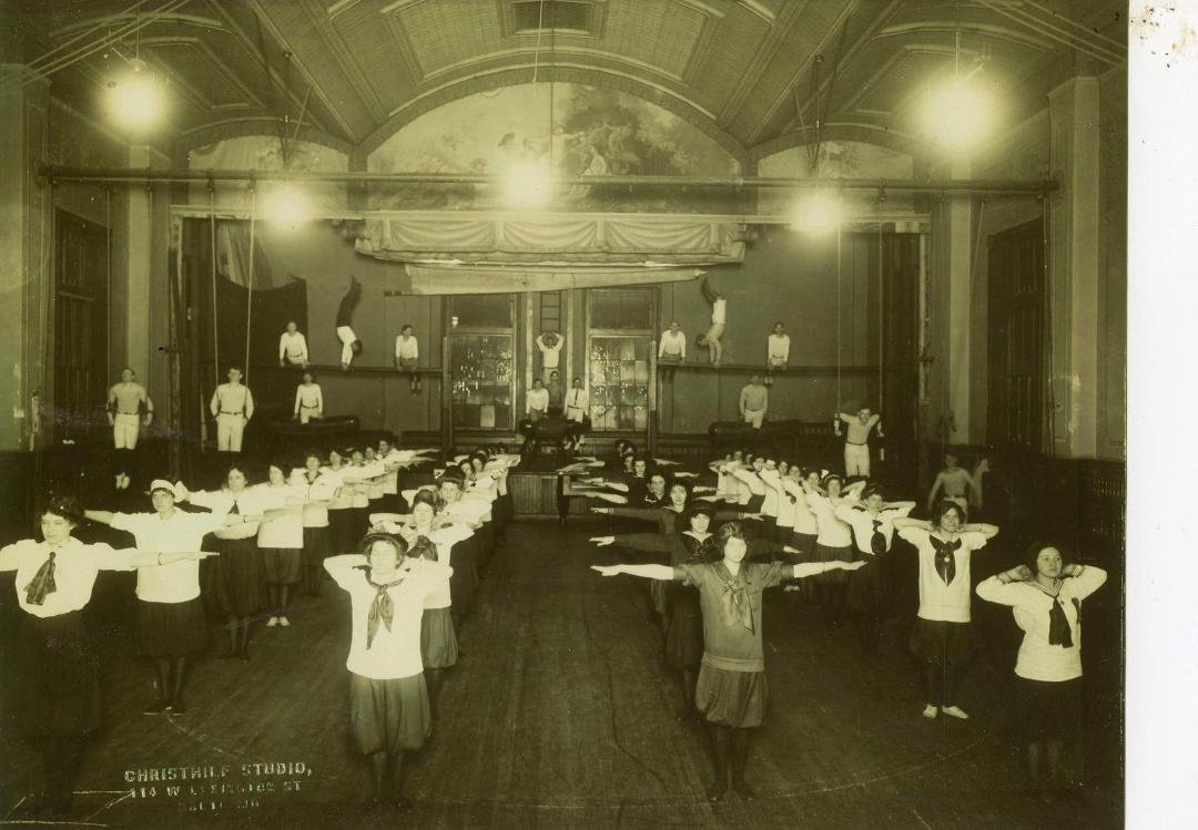 Grandmom and Grandpop Brettschneider meet in a German gym in Baltimore and its all history from there.....
