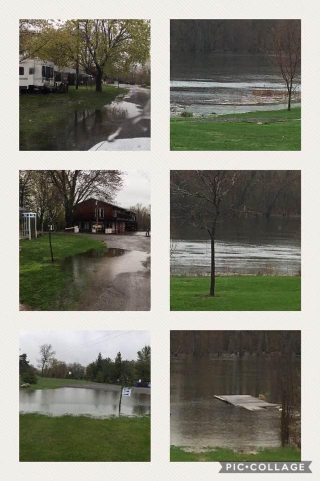 KTR is a little wet