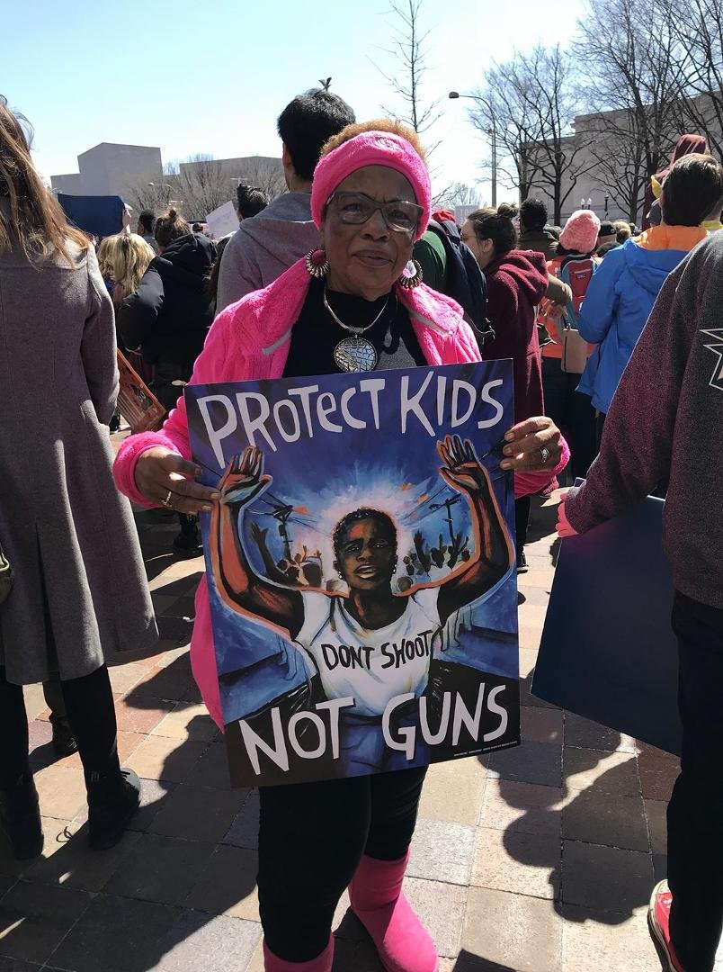 So proud to stand with our children