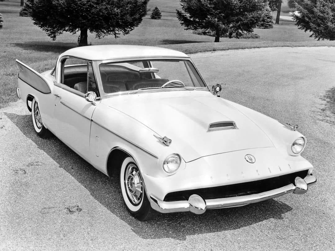 In the dying days of Packard came the 1958 Packard Hawk, which was basically a revamped 1957 Studebaker Golden Hawk. Only 588 were built.door post!

https://m.facebook.com/story.php?story_fbid=10222277667787087&id=1127671492