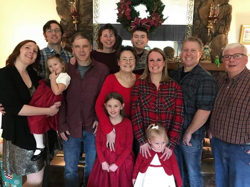 Christmas family picture!! Great time!!