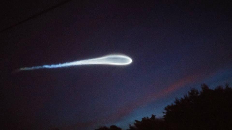 Telecommunications satellite launch, Carol Plante LaBrie