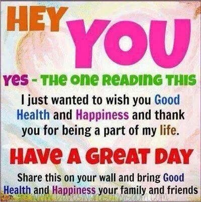 Happy & healthy Friday