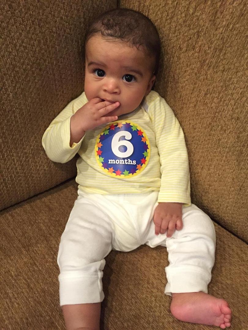 My little man turned 6 months old yesterday.