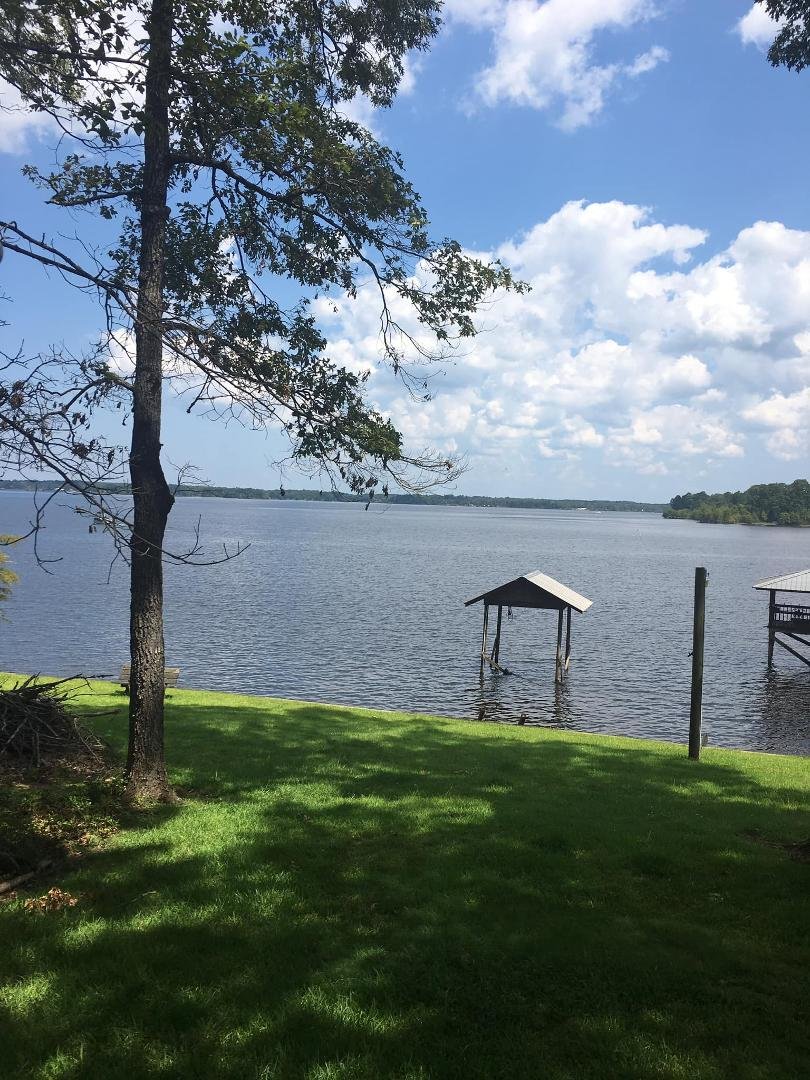 Toledo Bend one of the largest man made lakes in U S . My brother in law ‘s front yard .