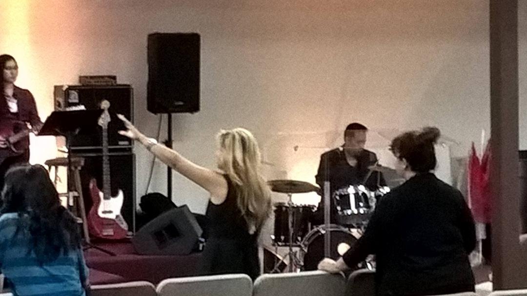 Worshiping God @ New Vision Ministries