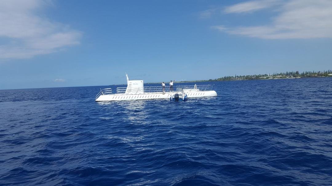 Here is the submarine we took. Great excursion!