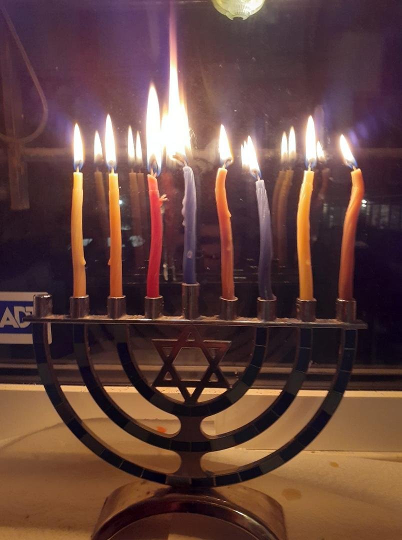 Happy Chanukah 2020!!  Candle number 7!