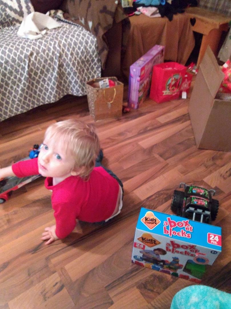 We had Xmas with Jackson @my house