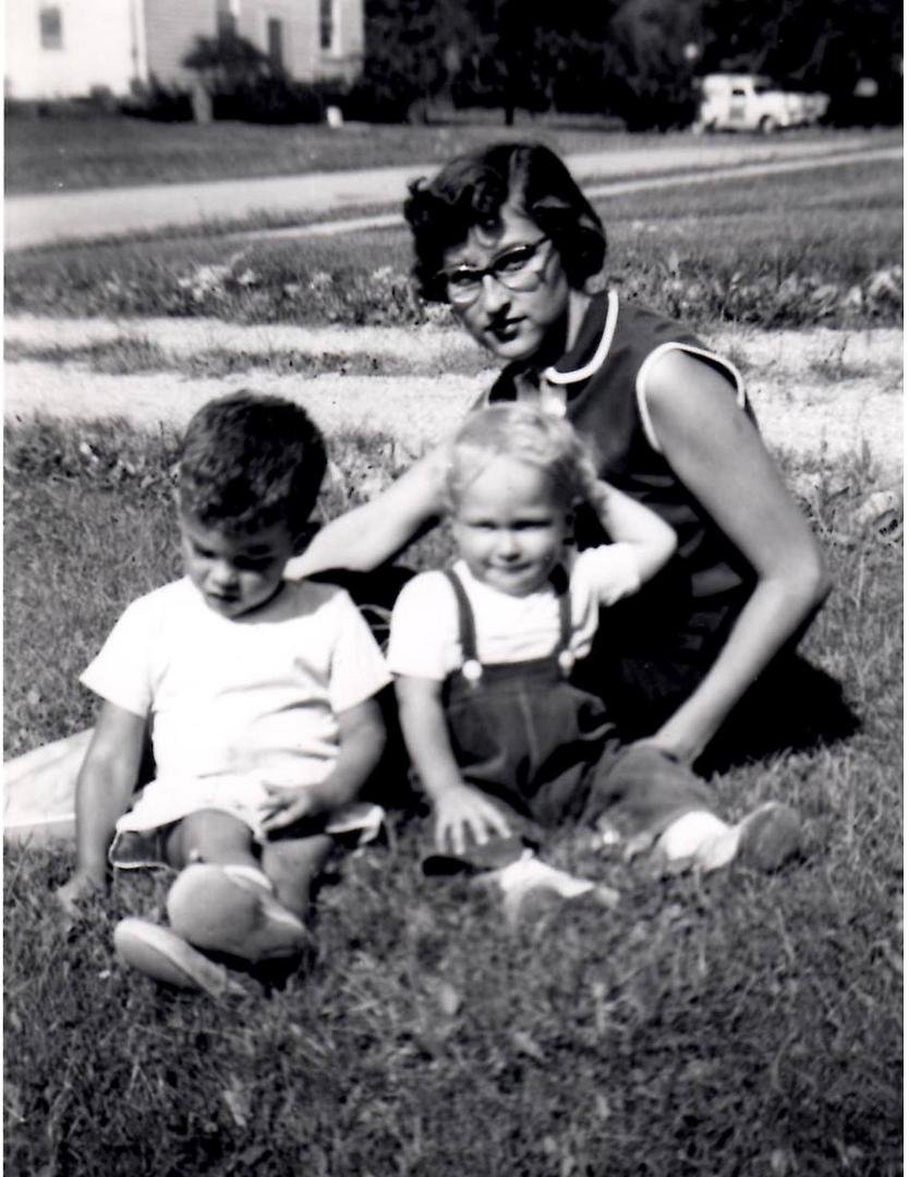 Happy Mother’s Day to all mothers. This is my brother Steve and I with our mom sitting on the lawn in 1954 on Motorway in ELEIA, sorry Lori, you weren’t around yet. Happy Mother’s Day mom, love you.