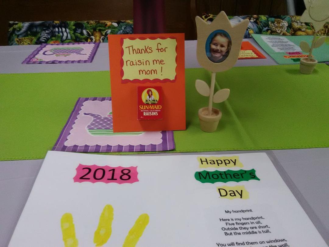 Mother's Day at pre school