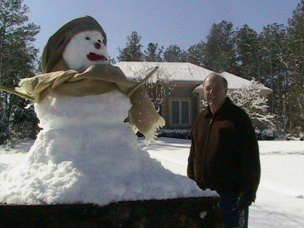 Yipes, it's the Abominable Snowman!