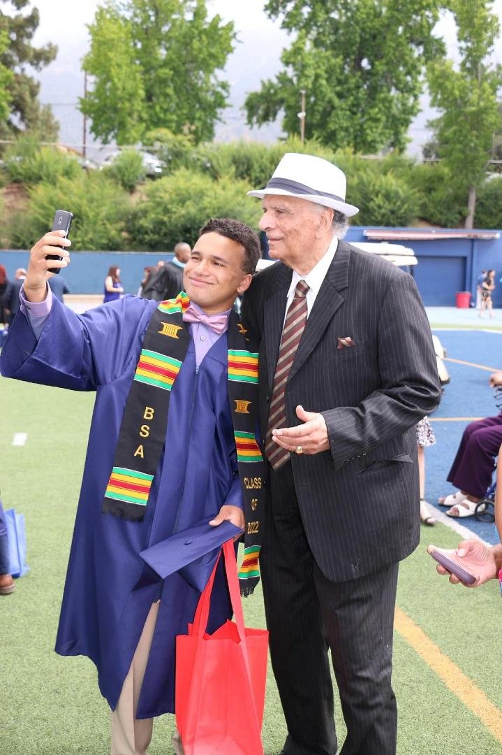 So proud of Grandson Arjuna
Graduated from LaSalle prep school, Pasadena, California. On his way to my old Alma mater SANTA MONICA , COLLEGE.