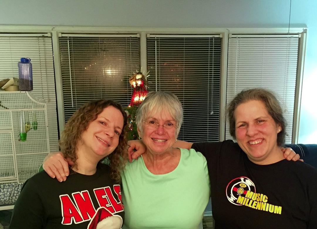 My partners in crime, Keri & Susan, my Daughters -in-law- minus 1, Martha.