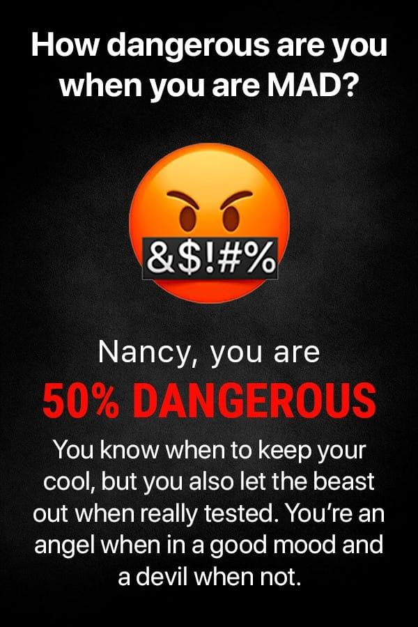 Yes that's pretty accurate 😊🤨🙄