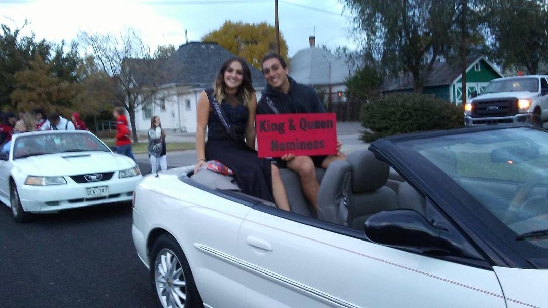 My cute couple. Parade was a blast.