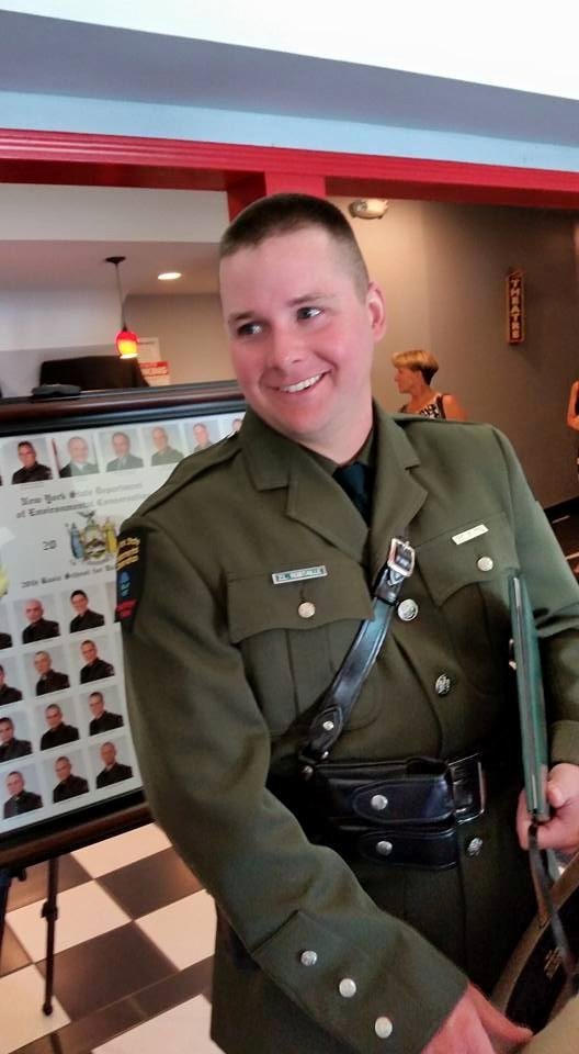My handsome son, the newest NYS Forest Ranger!