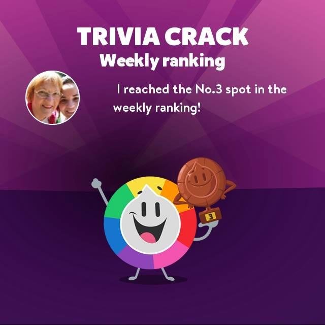 Pat Fenner's album, Trivia Crack Photos