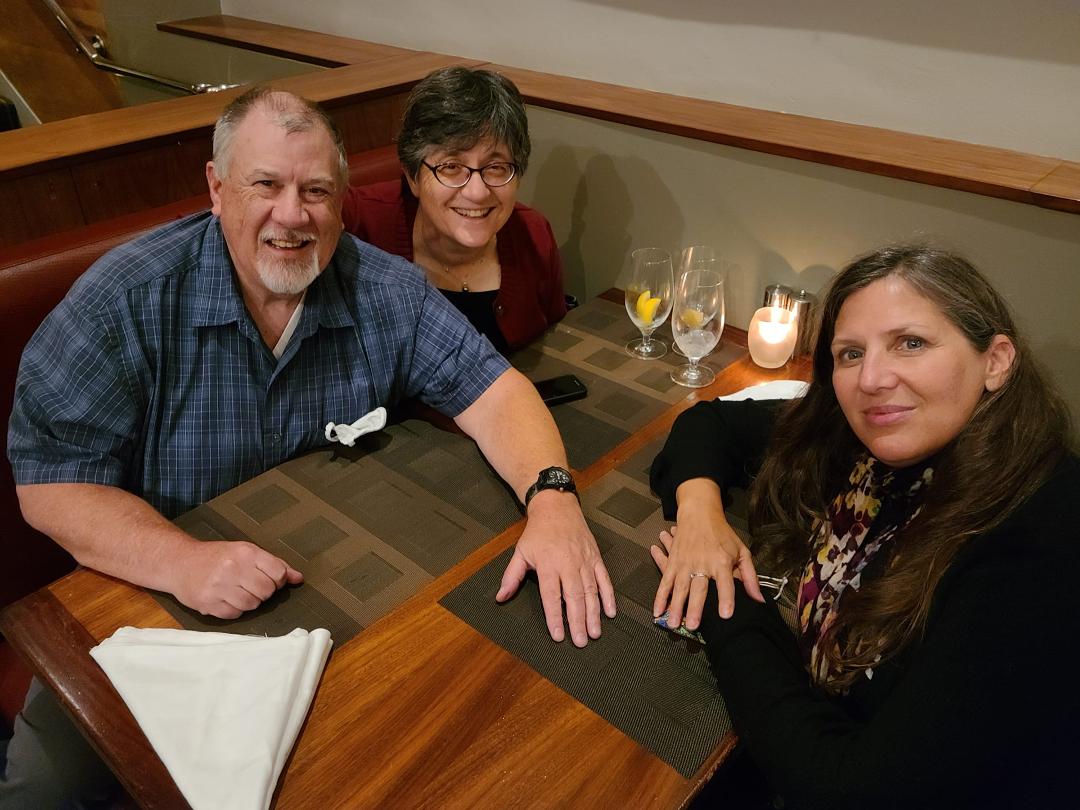 Great night out with Susan Sanders at Perbacco in San Francisco.