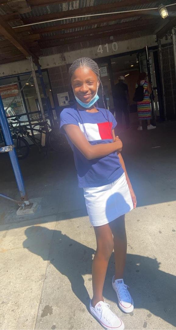 Happy Blessed Birthday to my Beautiful GRANDDAUGHTER GERMAINE(TIFF). She's 11years old today. YAYA and I Love you very much (lil) lady. So be good today 😊🎂🎈😘😘