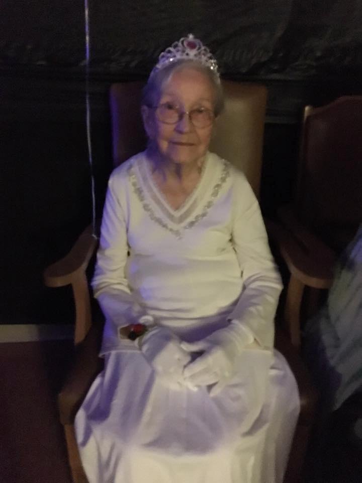 My dad passed away at 92 about 5 years ago. Here is a picture of my mom, known to many of you as Mrs. C.H. Boring and/or Mrs. Bill Dostal. She is 94 now and living in a care home in Austin. This picture is being sent by