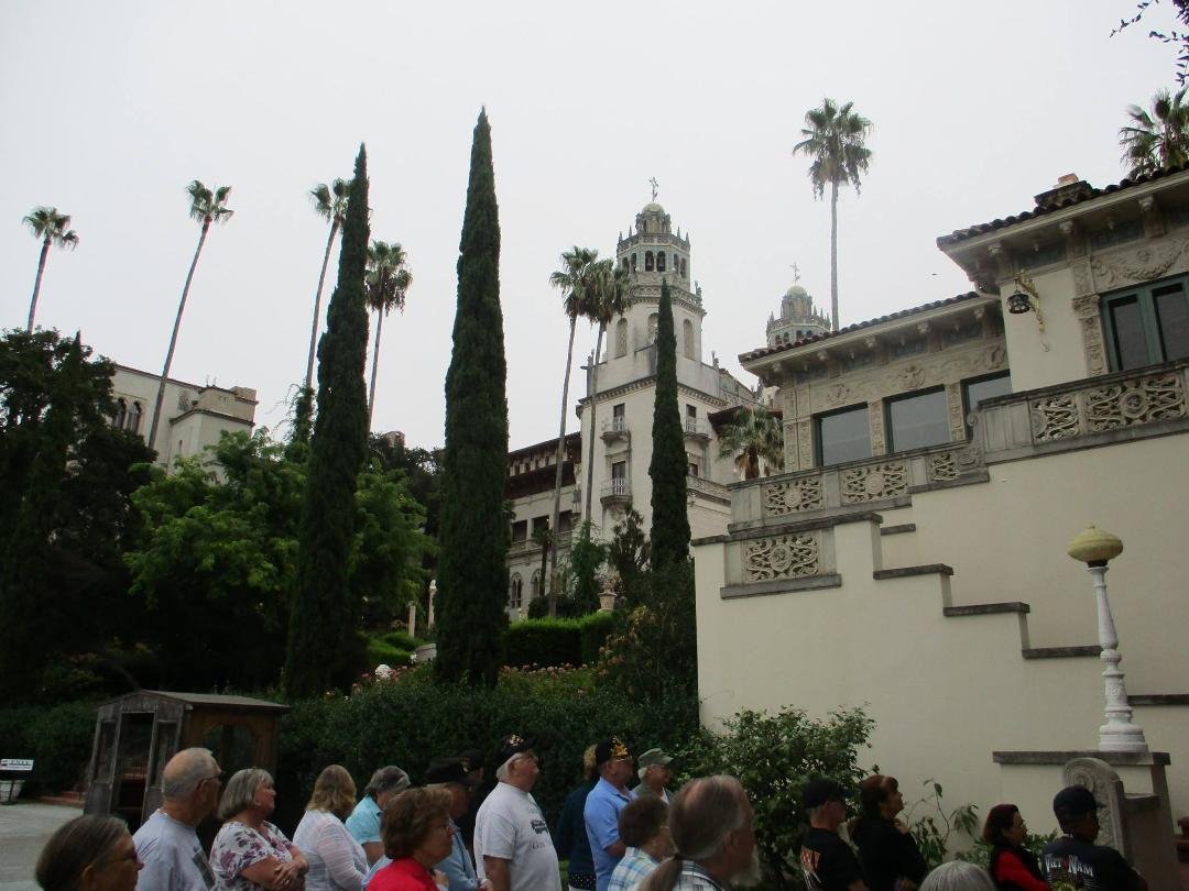 We visited Hearst Castle
