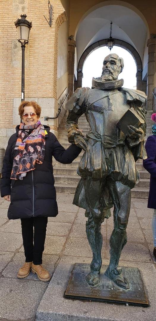 De la mano del Quijote en Toledo.