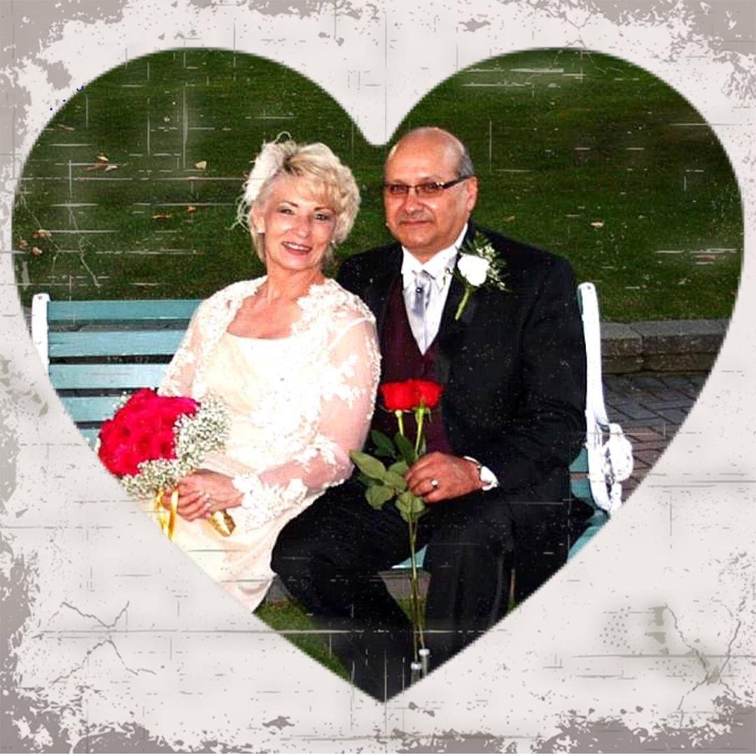 So Sorry Raoul Perez and Marietjie Geldenhuys Perez
with so many things going on I forgot your Anniversary.
A very Happy Anniversary to you both