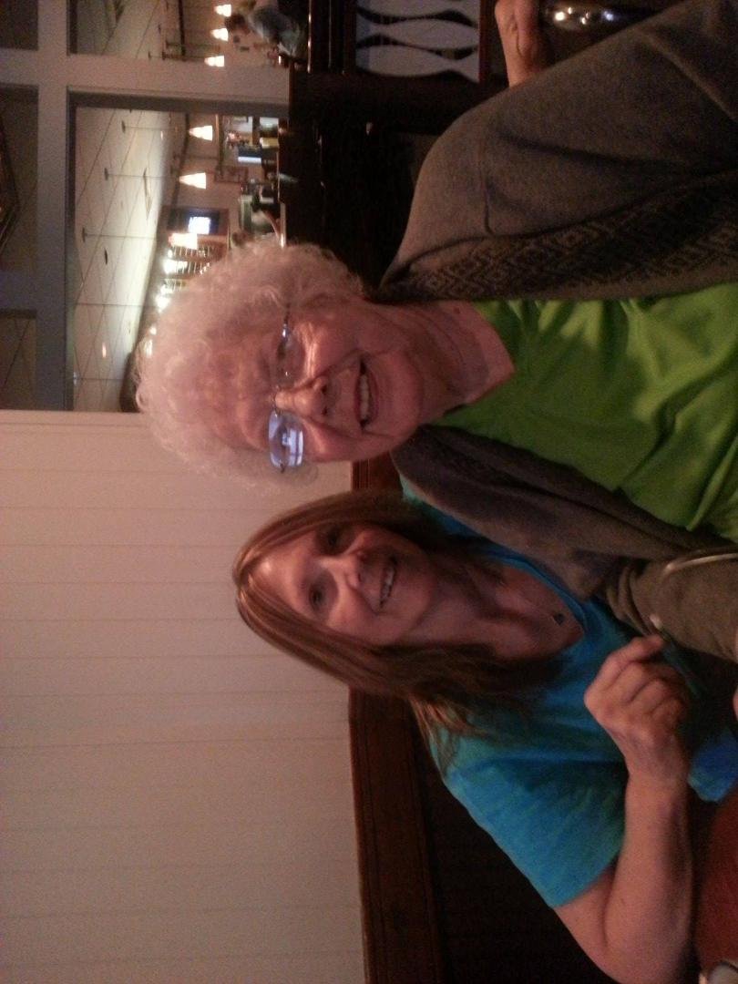 Gayle Kelly and Jennie Kelly (my mama forever and always)