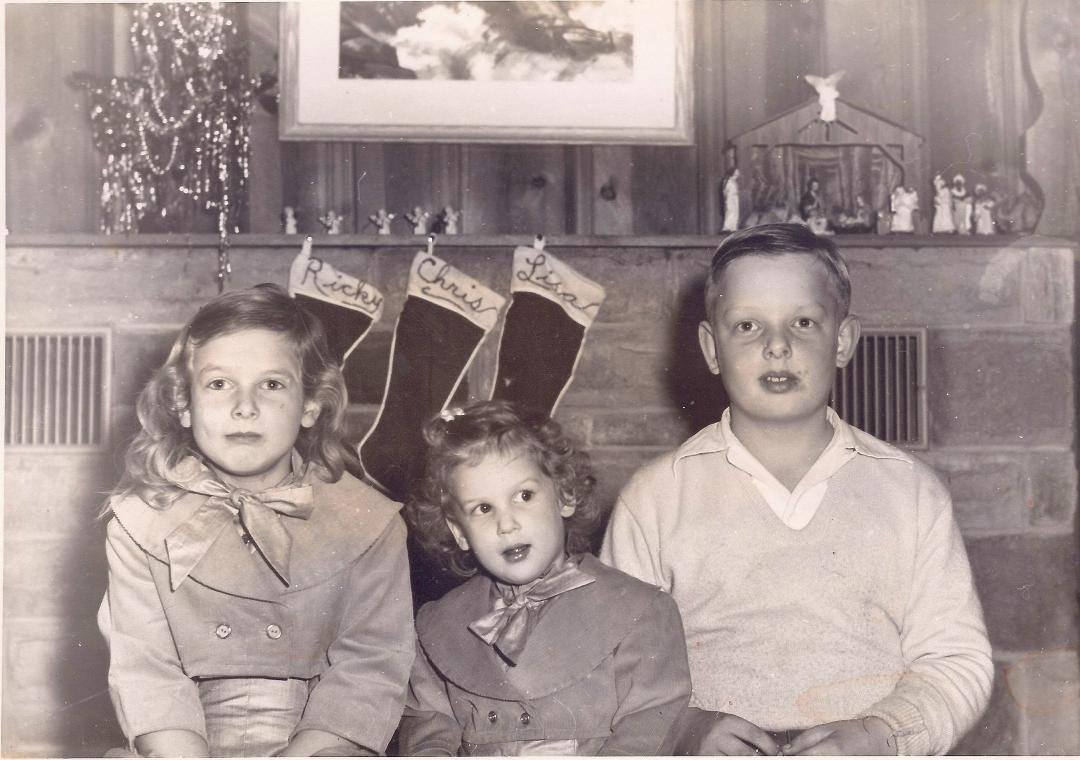 Happy Siblings Day...family life in the 50's!