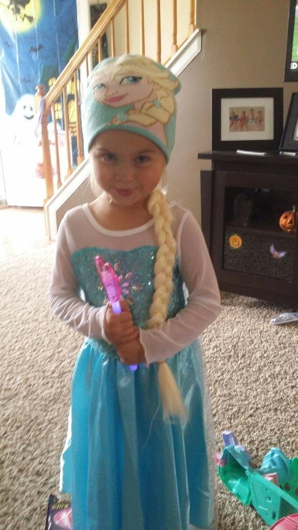 My beautiful sweet granddaughte, Bristol.