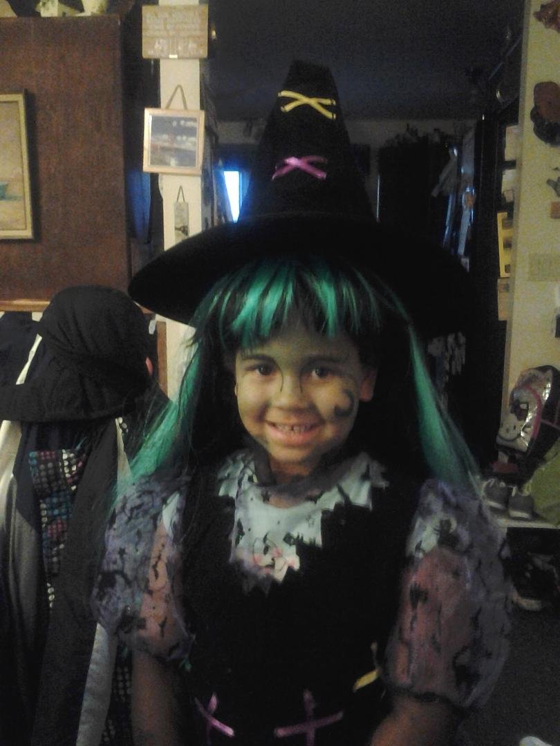 Teanna as witch