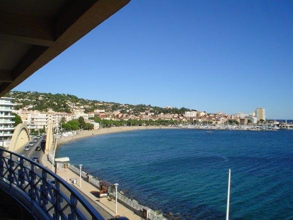 View from our terrace in St. Maxime
