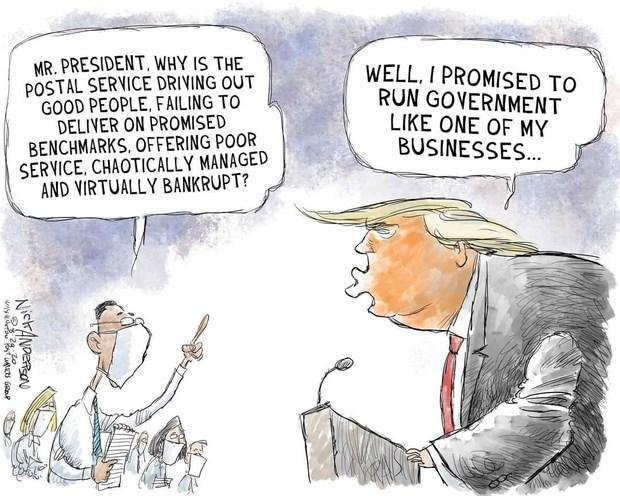 What's wrong with the Postal Service?