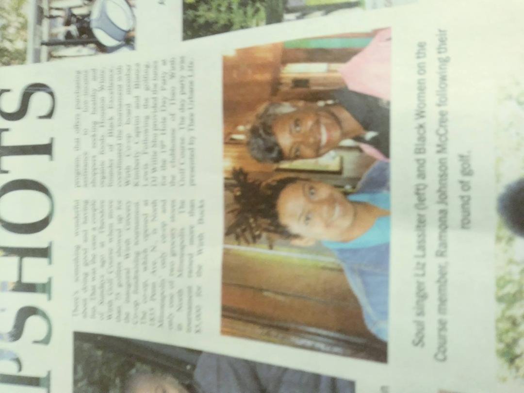 Insight News Sept 18-24 edition, Black Women Golf Course Member back page