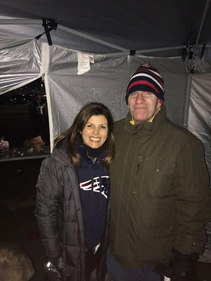 With Nicole Millette Weymouth in the house