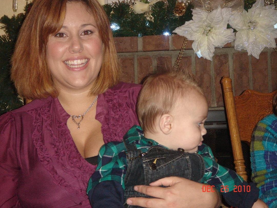 My incredible niece and my great nephew, Colin!!!