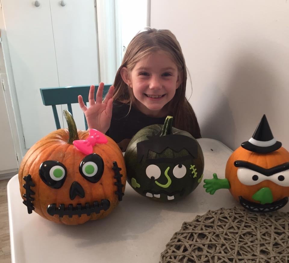 Carah loves pumpkins