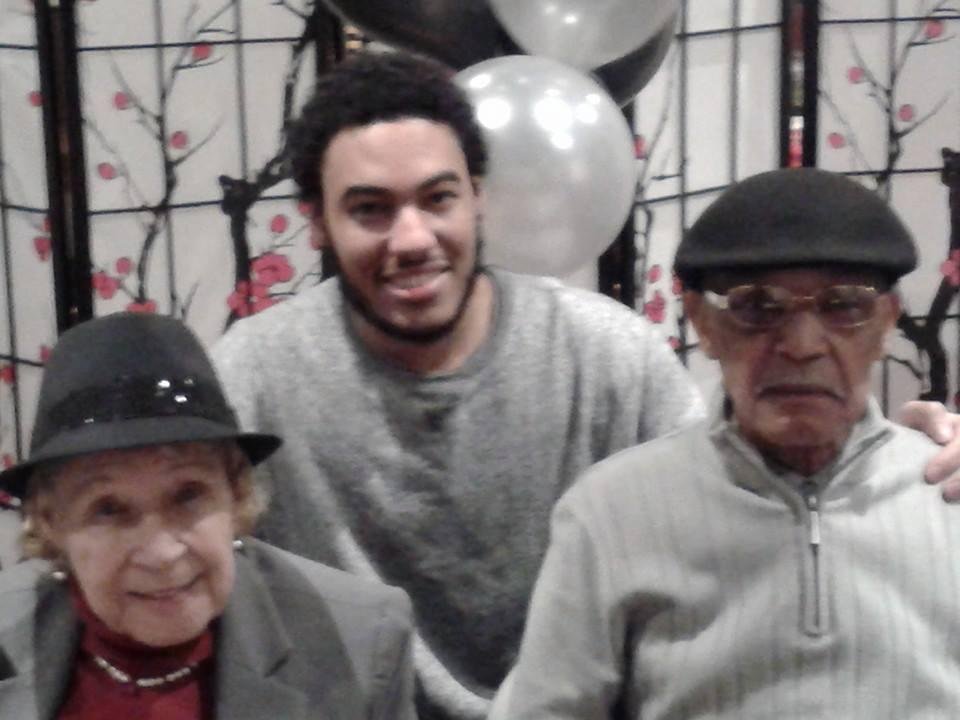 Mom, Derrick and Tommy celebrating @ Benihana :-)