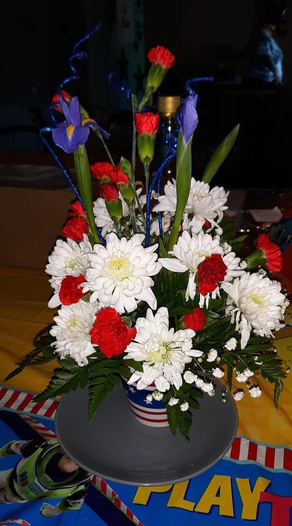 Thank you Cyndi Gothrow so much for my beautiful flowers and being such wonderful friend.  My family and I love you.