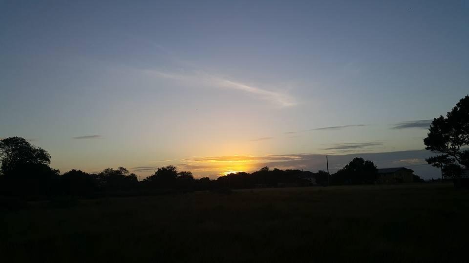 Sunrise at Crown Point Tobago