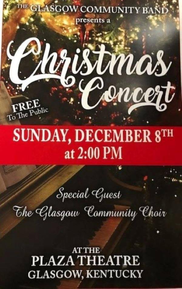 Every one is invited to this years Christmas Concert!! Hope to see you there!
