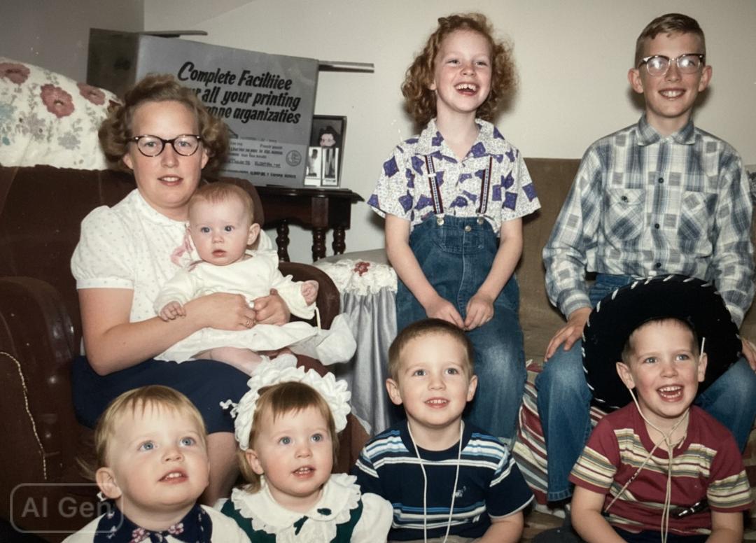 The Howard kids-1955