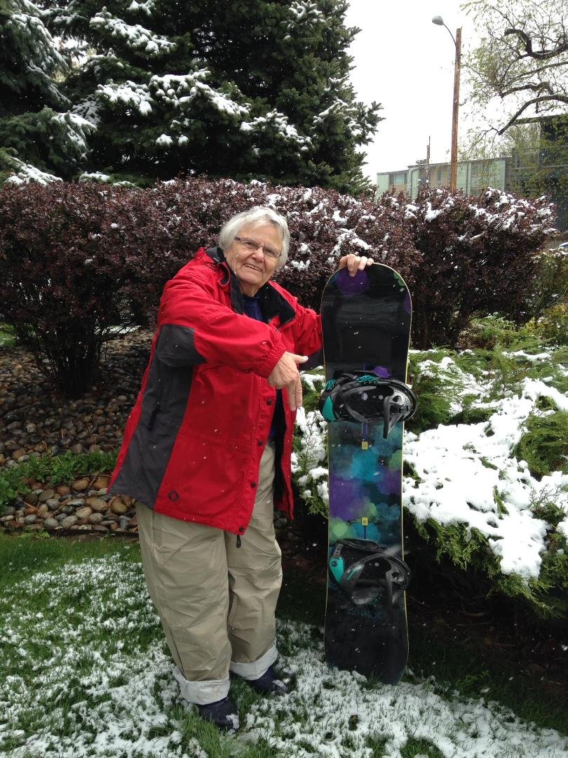 Shredding the gnar uno más for the season