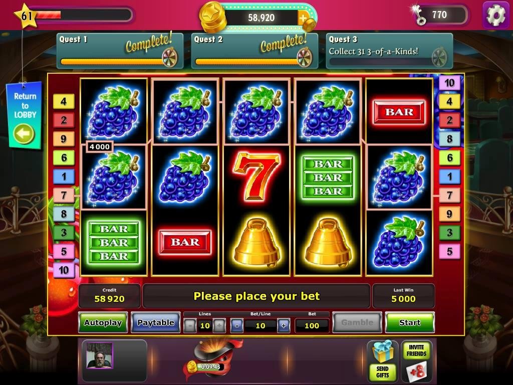 I won the JACKPOT of $5,000! Collect your prize and play FUN SLOTS now!