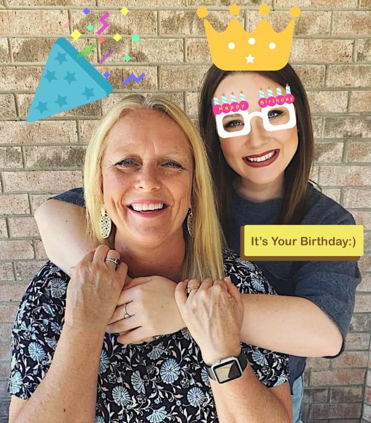 Picture of my sister Grace and neice...Wishing my neice Kayla a VERY Happy Birthday today!!