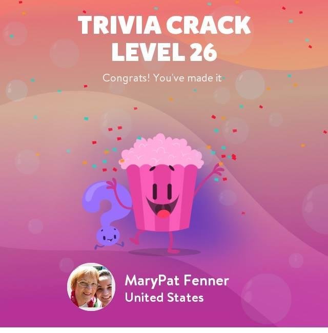 Pat Fenner's album, Trivia Crack Photos