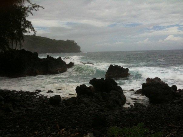 Spent a fun Thanksgiving with friends at Laupahoehoe Point Park