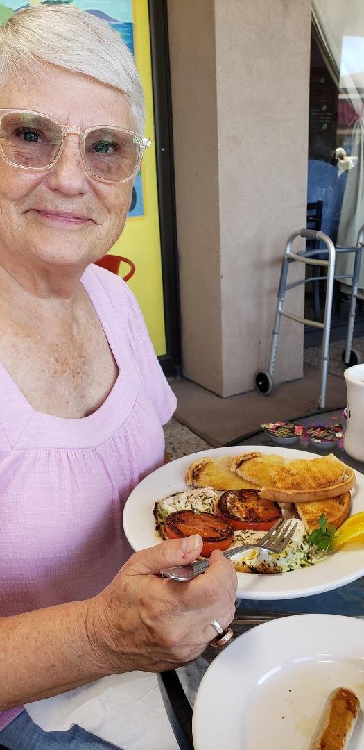 Anniversary breakfast at Ghini's